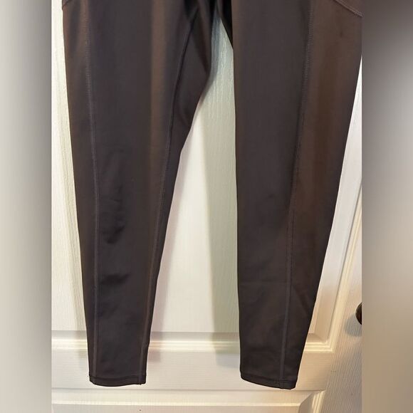 Victoria Secret purple Leggings Sz 4/170/66A pockets GUC - Picture 4 of 12